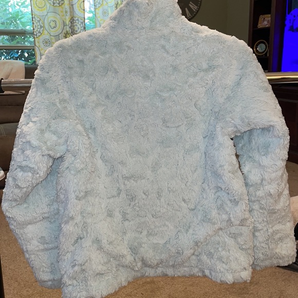 EUC North Face reversible girls jacket. Size large 14-16 - Picture 2 of 7